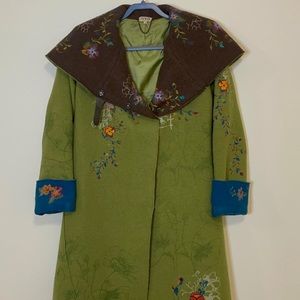 Gorgeous embroidered coat from Sundance